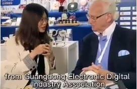 Interview at Electronic Products Exhibition China