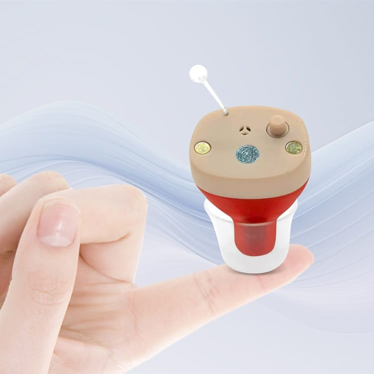 Invisible hearing aids with charging box for seniors