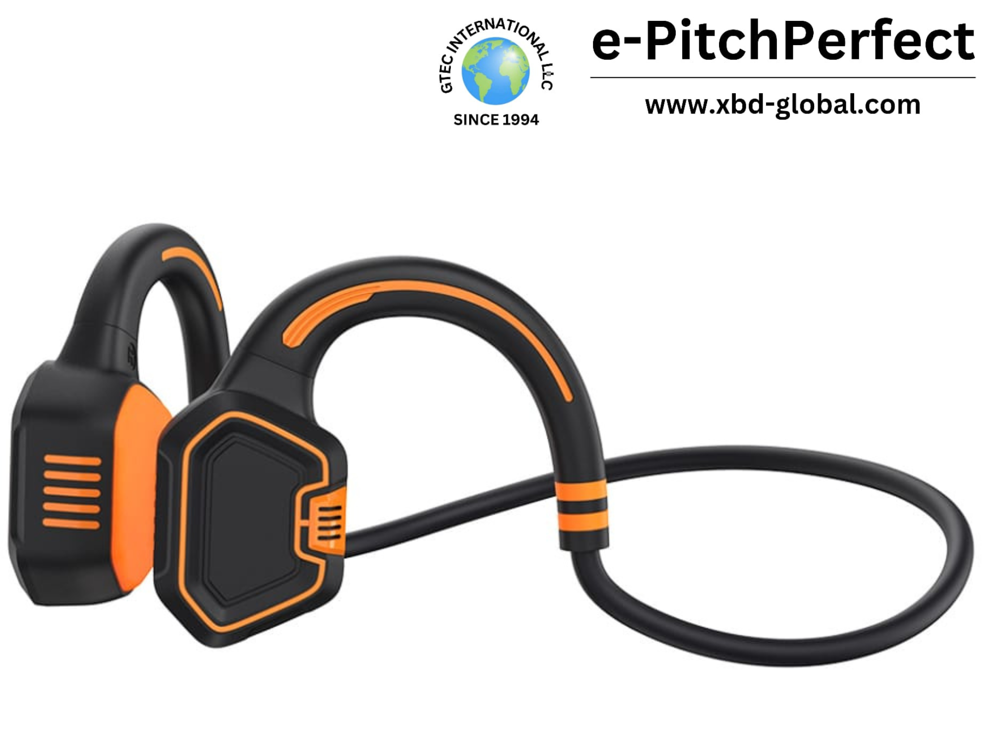 ePP-BC-S6 SWIMMING, Bone Conduction military grade, open ear, sport headphones, Bluetooth 5.3, IPX8 design (Full water proof) Sold 32,000+ worldwide