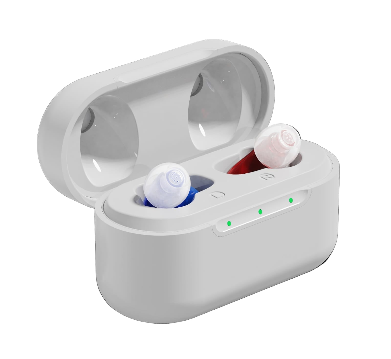 eEAR-CIC-17R Rechargeable, Complete in the Canal, almost invisible, tiny, Digital nano technology, pre-programmed OTC, CIC miniature Hearing Aids