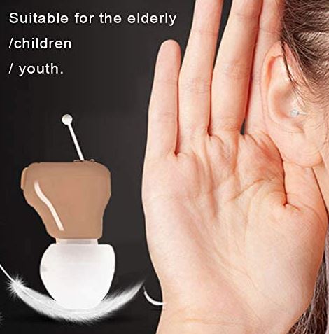 Digitální naslouchátko eEAR pro levé a pravé ucho, CIC (kompletní v kanálu), eEar CIC-T25 Navrženo a vyrobeno v USA