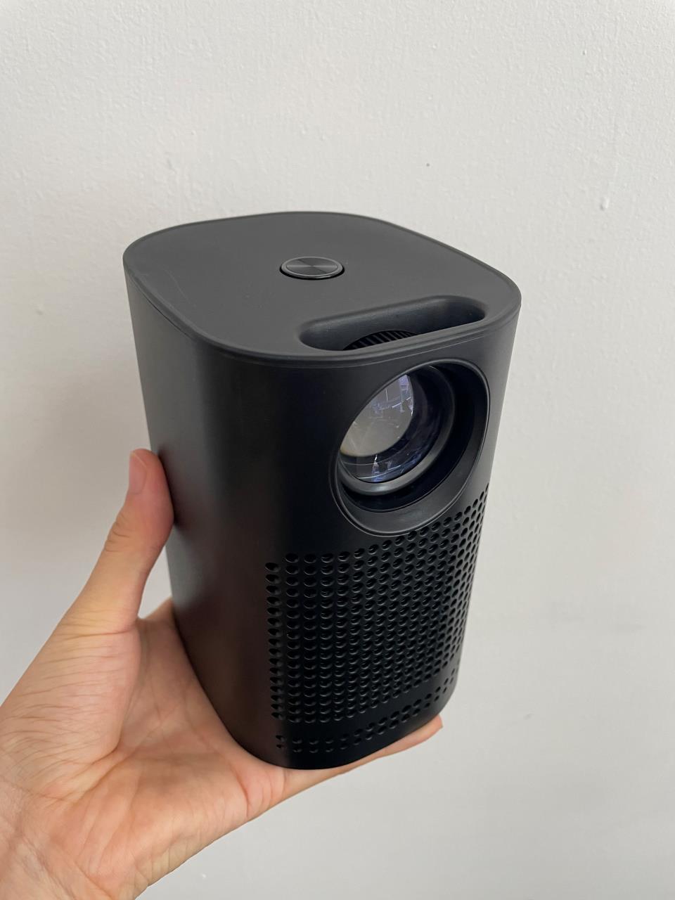 ePP-Y6 Capsule, Mini Projector, Black, 100 ANSI Lumen Portable Projector, 360° Speaker, Movie Projector, 100 Inch Picture, 4-Hour Video Playtime, Neat Projector, Home Entertainment Sold 20,000+ worldwide