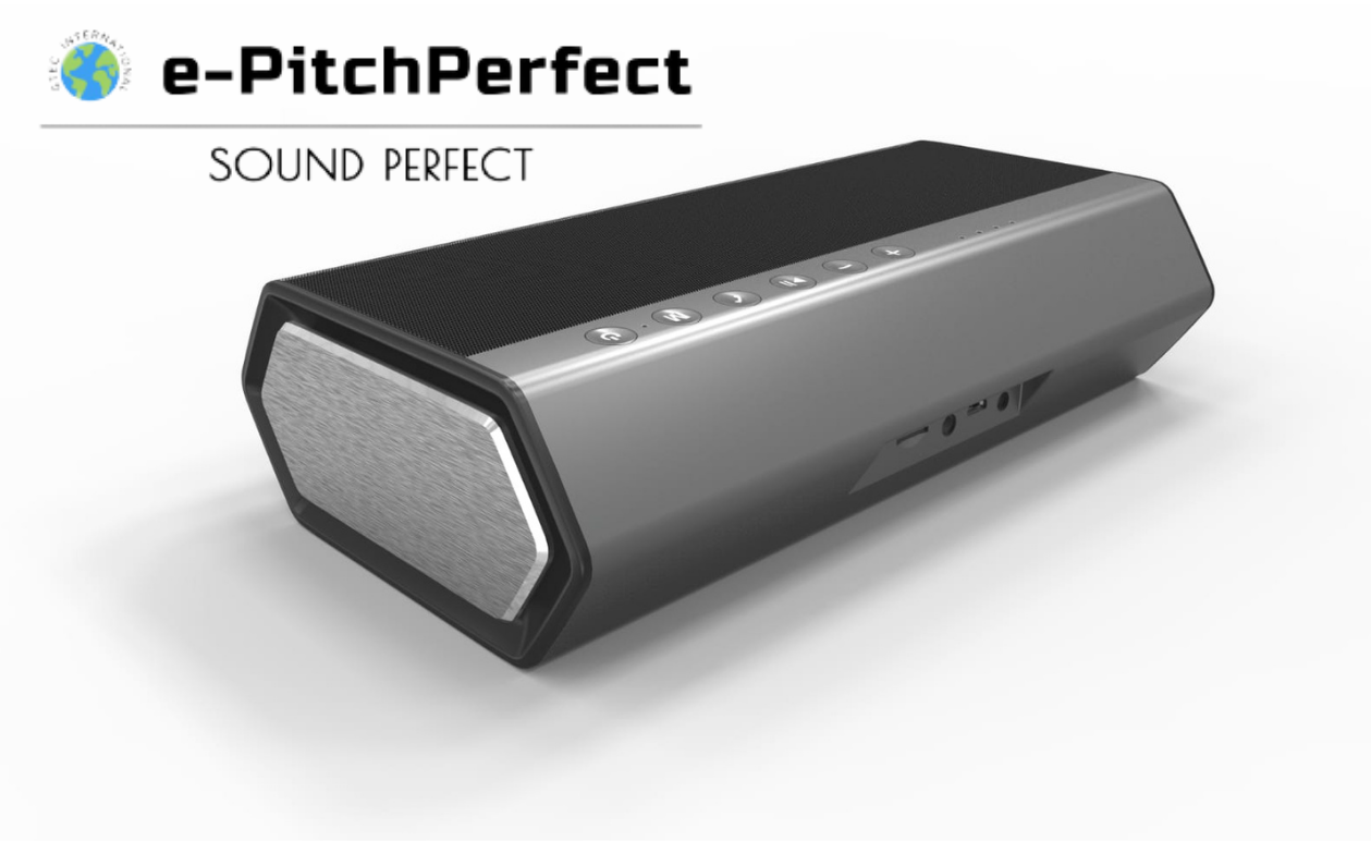e-PitchPerfect (e-PP) H8008, 40W Smart Speaker, Alexa and Siri Voice Enabled Smart Home Control Speaker IoT Device, Designed and Engineered in the USA Sold 5,000+ worldwide