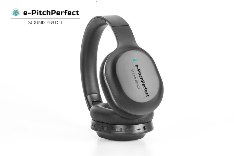 e-PP 002 ANC-BT e-PitchPerfect (e-PP) Auriculares con cancelación activa de ruido (ANC) Auriculares Bluetooth V5.0 (BT) Diseñados y creados en EE. UU.