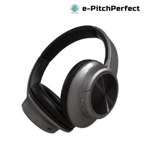 e-PP 002 ANC-BT e-PitchPerfect (e-PP) Sluchátka s aktivním potlačením hluku (ANC) Sluchátka Bluetooth V5.0 (BT) Navrženo a vyrobeno v USA