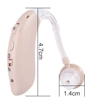 Paire d'aides auditives rechargeables eEAR® BTE-BT avec technologie Bluetooth V5.0 Conçues et fabriquées aux États-Unis Vendues à plus de 15 000 dans le monde