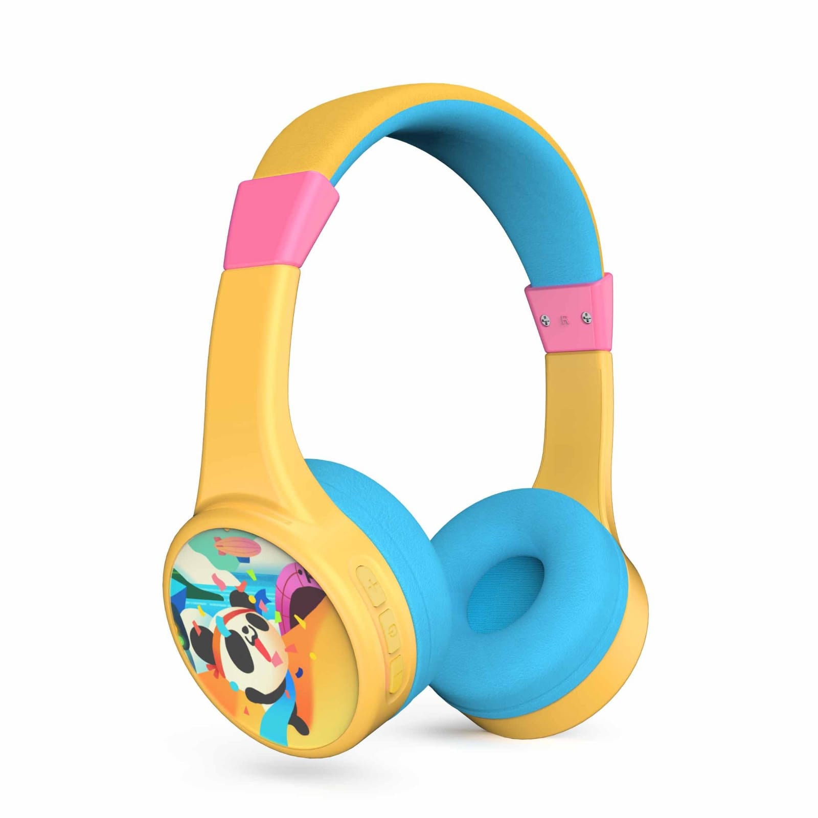 e-PitchPerfect (e-PP) for Kids Bluetooth V5.0 Wireless Headphones, Over Ear Comfortable Earpads, 30 Hours Playtime Designed and Engineered in the USA. Sold 5,000+ worldwide