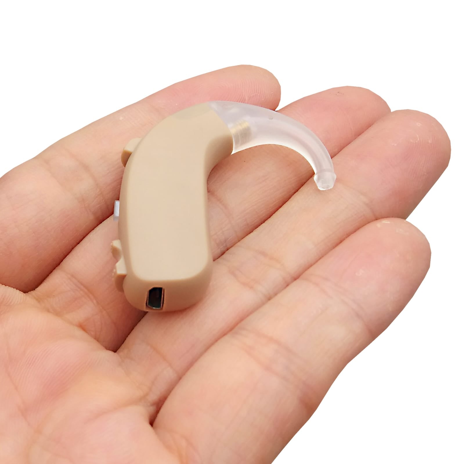 eEAR® Pair of BTE-26 Peak Gain 65db Improved Premium Behind The Ear BTE Rechargeable Digital Hearing Aid Designed for Severe Hearing Loss Designed and Engineered in the USA Sold 20,000+ worldwide
