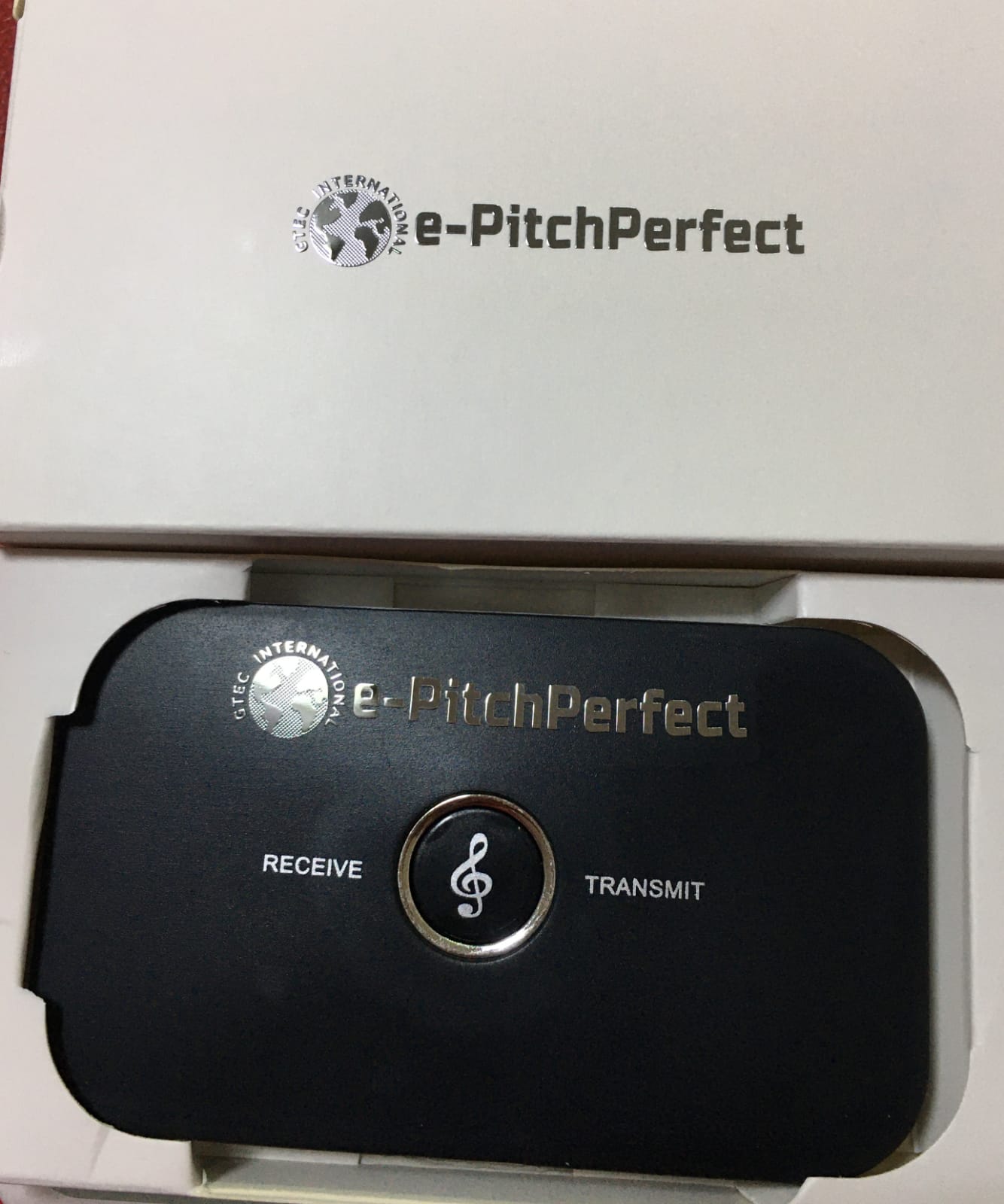 e-PitchPerfect TVBT-01: sistema de escucha de TV personal Bluetooth y e-PitchPerfect - Adaptador de audio inalámbrico BT Tx / Rx