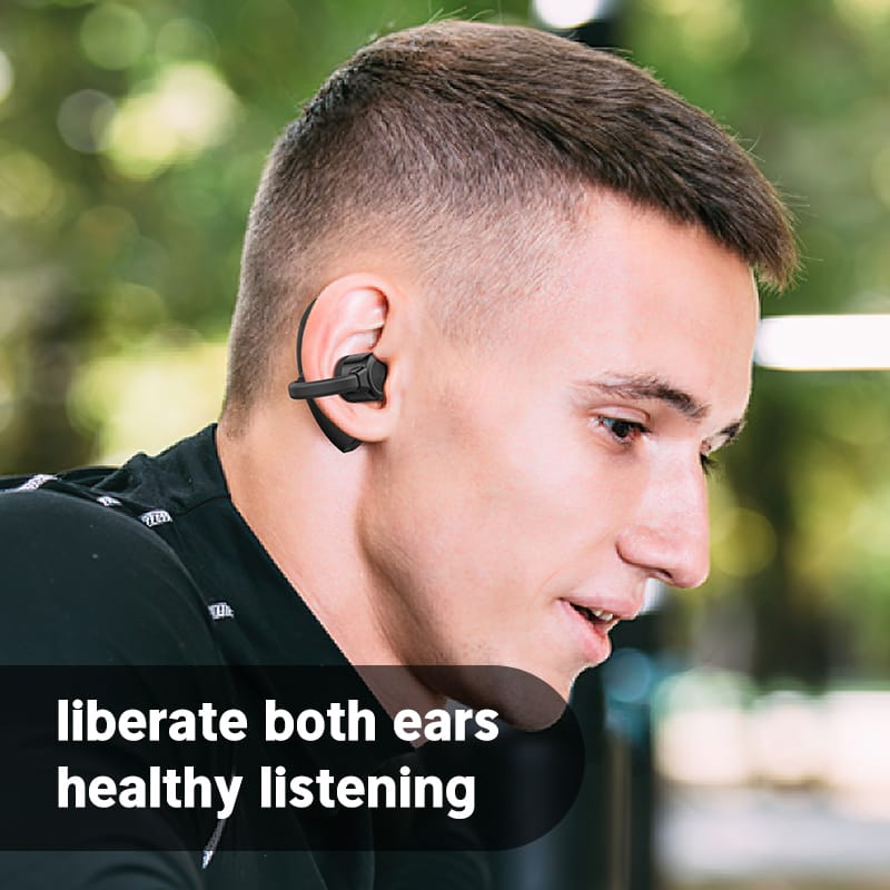 ePP-BC-S9 Écouteurs intelligents à technologie de conduction osseuse de qualité militaire, écouteurs Bluetooth intelligents à conduction osseuse Vendus à plus de 35 000 dans le monde