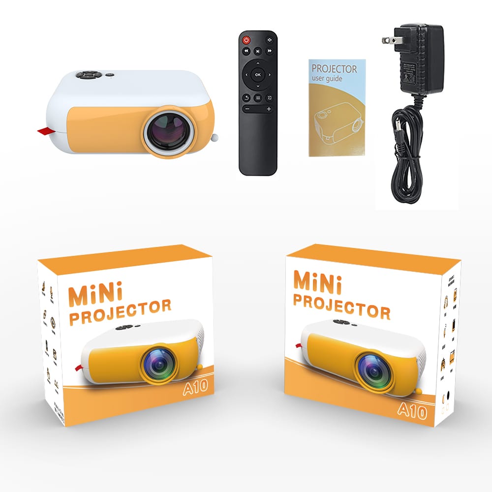 ePP-T20 Pico Mini Portable Projector can connect to mobile phone, Android OS, or iOS, Window, to your PC, laptop, Tablet, more. 5,000+ units worldwide