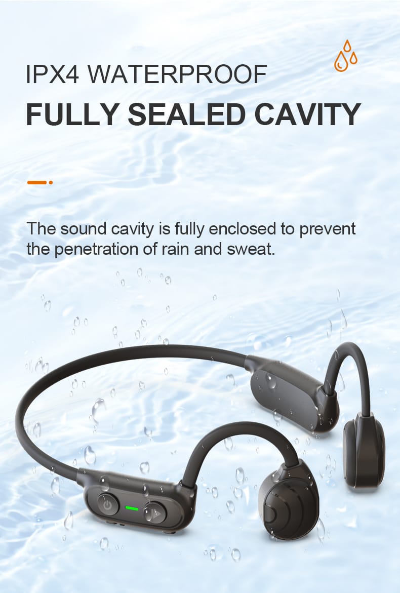 ePP-BC3-10 Conduction osseuse de qualité militaire, oreille ouverte, casque de sport, Bluetooth 5.3 Vendu à plus de 10 000 dans le monde