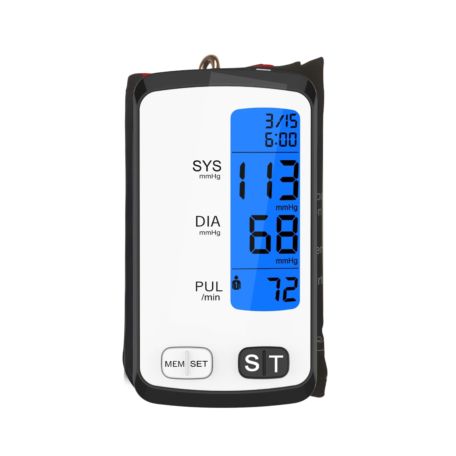Tensiomètre électronique automatique pour bras supérieur avec Bluetooth intégré pour se connecter à votre mobile ou à votre ordinateur et partager des informations avec votre soignant ou votre fournisseur de services médicaux