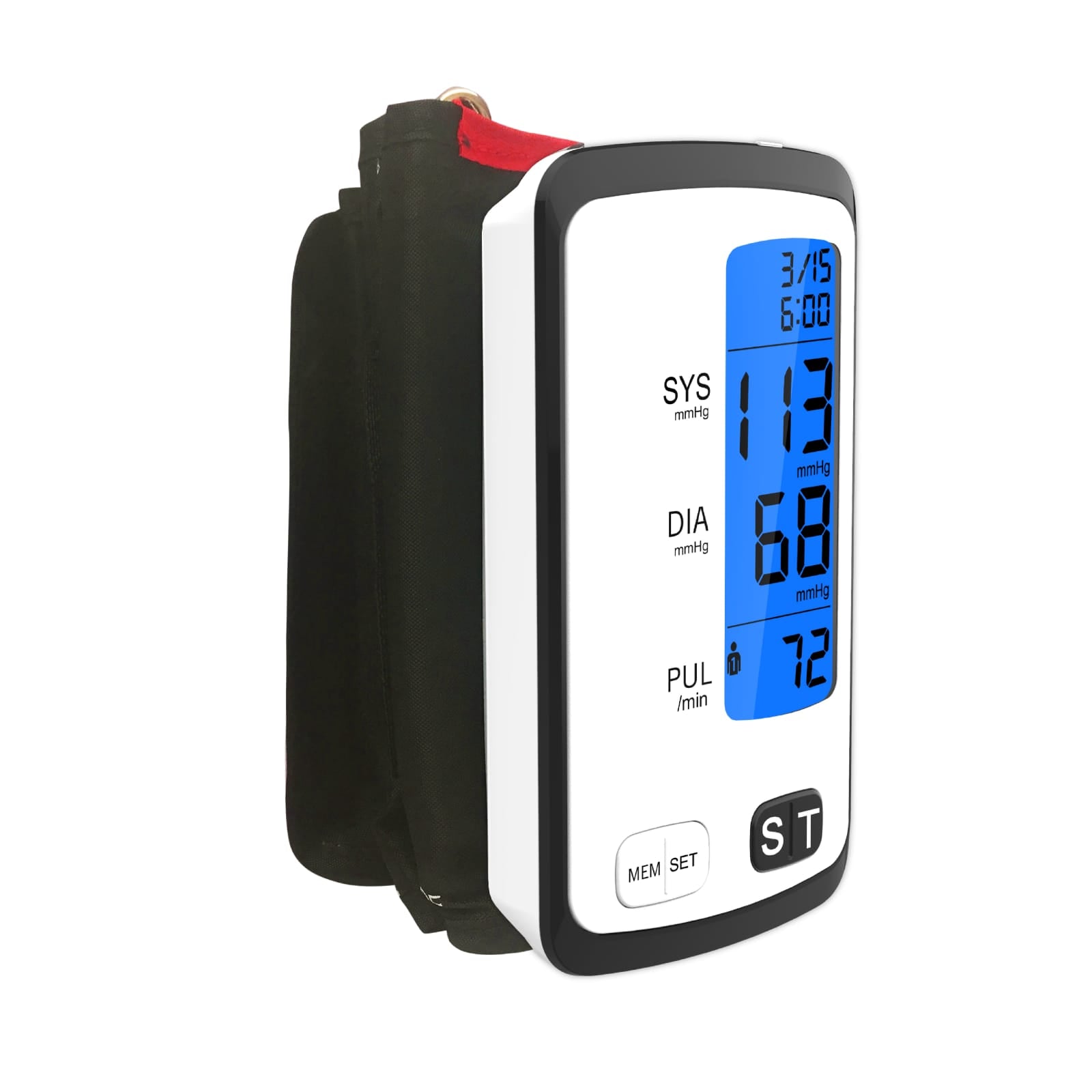 e-BPressure-BT : Upper Arm Electronic Automatic Blood Pressure Monitor with Built-In Bluetooth to connect to your mobile or computer and share information with your care taker or medical service provider Sold 10,000+ worldwide