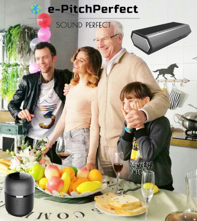 e-PitchPerfect (e-PP) _A16 Top Smart 60W Speaker to Control your Home/Smart Home Control Device Designed and Engineered in the USA Sold 5,000+ worldwide